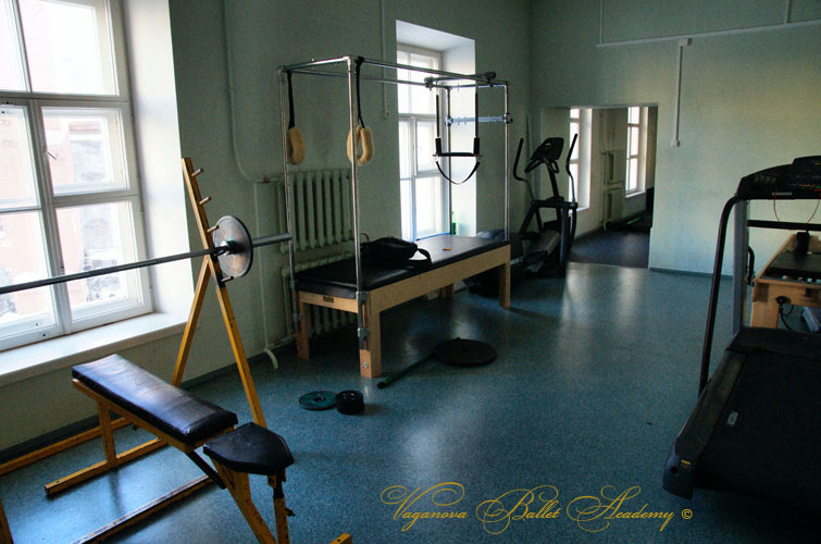 Fitness rooms of Vaganova Ballet Academy