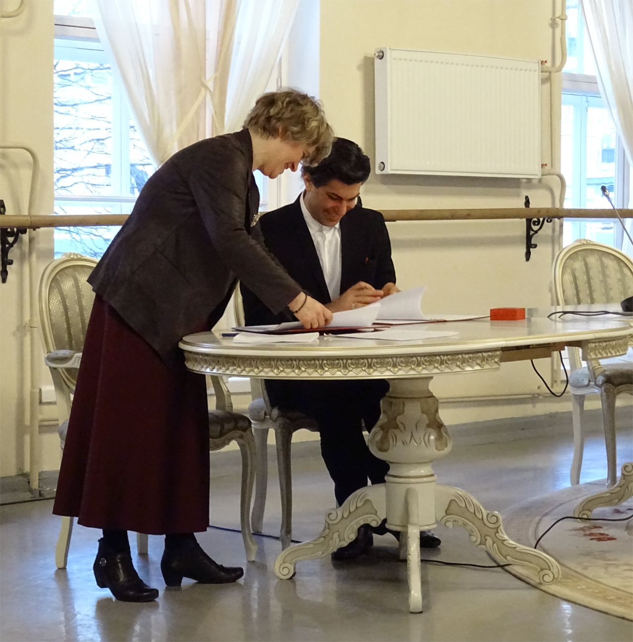 Подписание соглашения